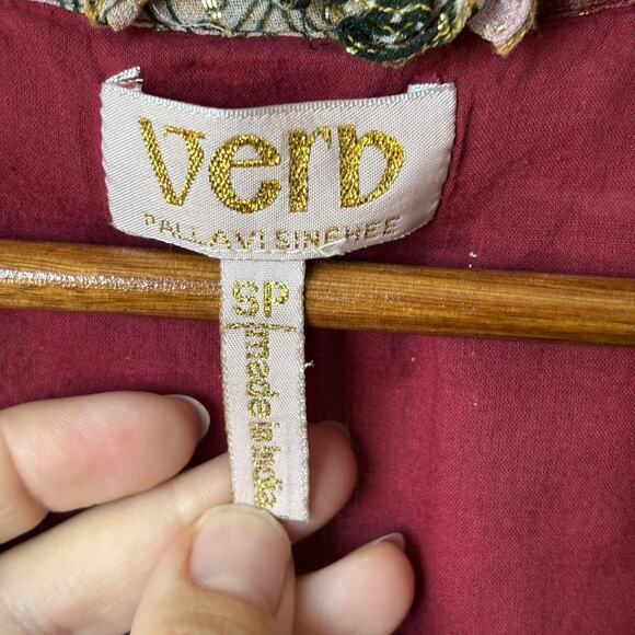 Verb by Pallavi Singhee Embellished Boho Tunic Dress – Size Small - Picture 4 of 8